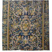 Decoratief flessentapijt douchegordijn (Voorkant)