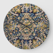 Decoratief flessentapijt grote klok (Voorkant)