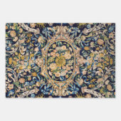 Decoratief flessentapijt inpakpapier vel (Voorkant 3)