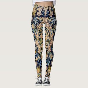 Decoratief flessentapijt leggings