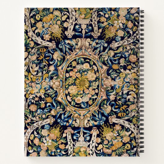 Decoratief flessentapijt notitieboek (Achterkant)