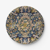 Decoratief flessentapijt papieren bordje (Voorkant)