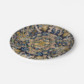 Decoratief flessentapijt papieren bordje (Gekanteld)