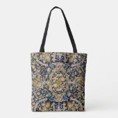 Decoratief flessentapijt tote bag (Achterkant)