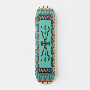 Decoratief Floral Artwork Persoonlijk Skateboard