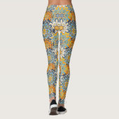 Decoratief Floral/Mandala Leggings (Achterkant)