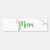 Decoratief Floral Mum Bumpersticker (Voorkant)
