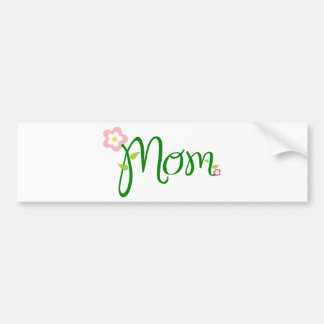 Decoratief Floral Mum Bumpersticker