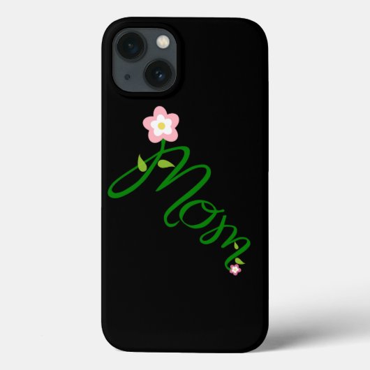 Decoratief Floral Mum Case-Mate iPhone Case (Achterkant)