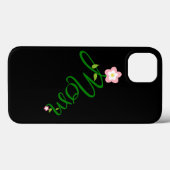 Decoratief Floral Mum Case-Mate iPhone Case (Achterkant (horizontaal))
