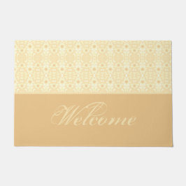 Decoratief Floral ontwerp Deurmat