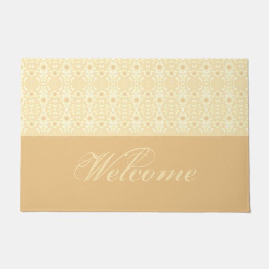Decoratief Floral ontwerp Deurmat (Voorkant)