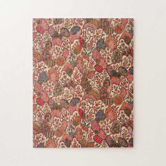 Decoratief Floral Pattern Legpuzzel (Verticaal)