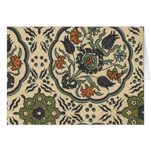 Decoratief Floral Persiaans teile design
