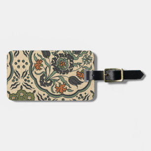 Decoratief Floral Persiaans teile design Bagagelabel