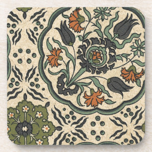 Decoratief Floral Persiaans teile design Bier Onderzetter