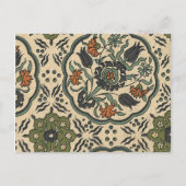 Decoratief Floral Persiaans teile design Briefkaart (Voorkant)