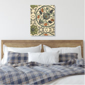 Decoratief Floral Persiaans teile design Canvas Afdruk (Insitu (Slaapkamer))