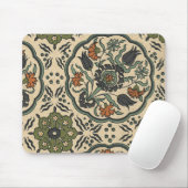 Decoratief Floral Persiaans teile design Muismat (Met muis)