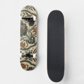 Decoratief Floral Persiaans teile design Skateboard (Voorkant)