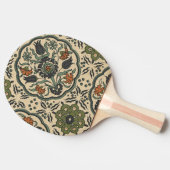 Decoratief Floral Persiaans teile design Tafeltennisbatje (Zijkant)