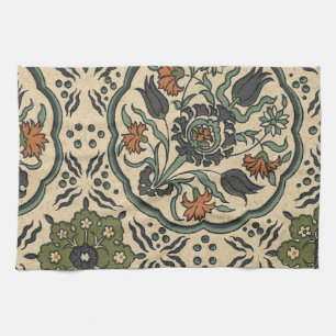 Decoratief Floral Persiaans teile design Theedoek