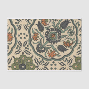 Decoratief Floral Persiaans teile design Tissuepapier