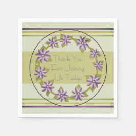 Decoratief Floral Ring Design Servet