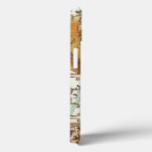 Decoratief Fresco-ontwerp met Wereldbol-ventilator Case-Mate iPhone Case (Achterkant / Rechts)