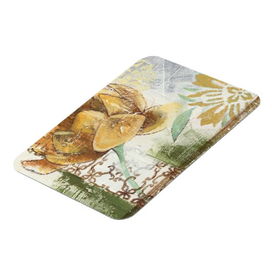 Decoratief fresco-ontwerp met Wereldbol ventilator Magneet (Linkerzijde)