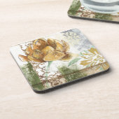 Decoratief fresco-ontwerp met Wereldbol ventilator Onderzetter (Linkerzijde)