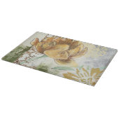 Decoratief fresco-ontwerp met Wereldbol ventilator Snijplank (Hoek)