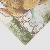 Decoratief fresco-ontwerp met Wereldbol ventilator Tissuepapier (Detail)