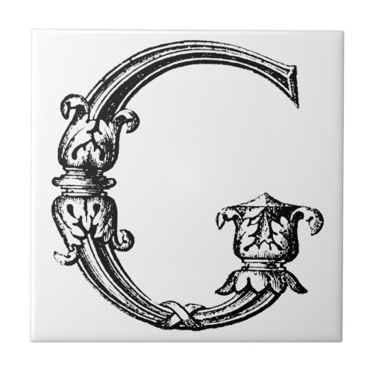 DECORATIEF G TEGELTJE (Voorkant)