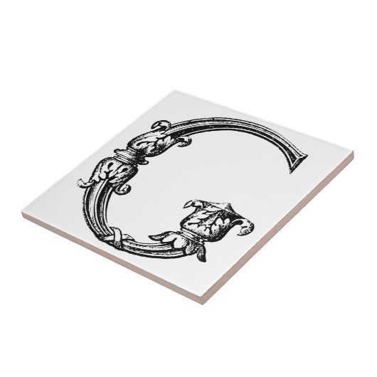 DECORATIEF G TEGELTJE (Zijkant)