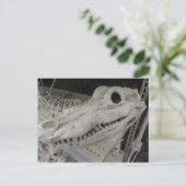 Decoratief gator briefkaart (Staand voorkant)
