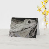 Decoratief gator kaart (Gele Bloem)