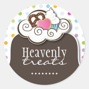 Decoratief gebak Chef Stickers