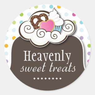 Decoratief gebak Chef Stickers