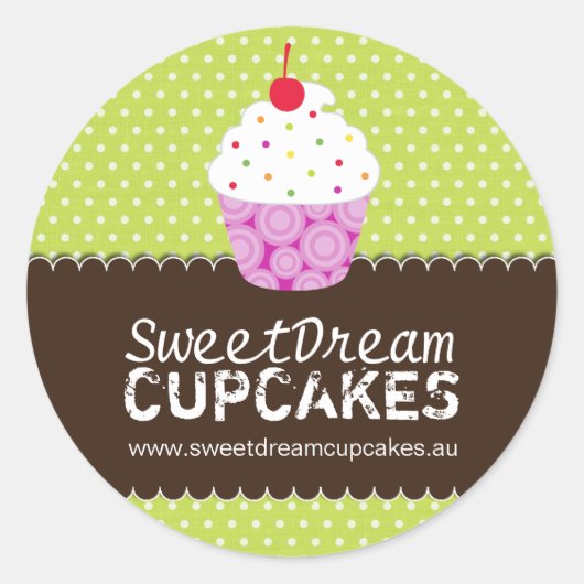 Decoratief gebak Chef Stickers (Voorkant)