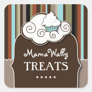 Decoratief gebak Chef Stickers