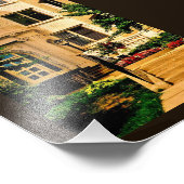 Decoratief gebouw foto afdruk (Hoek)