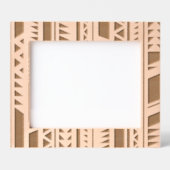 Decoratief gegraveerd tribal print patroon (Voorkant)