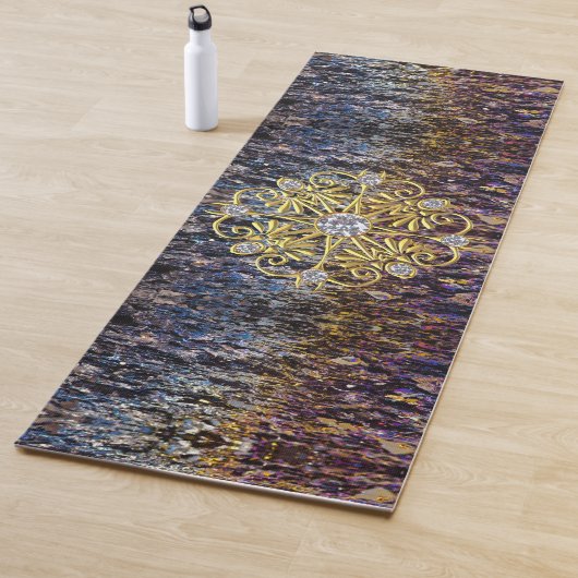 Decoratief gem yoga mat (In situ)