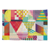 Decoratief geometrisch, abstract naadloos patroon. kussensloop (Achterkant)