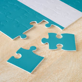 Decoratief geometrisch, abstract naadloos patroon. legpuzzel (Zijkant)