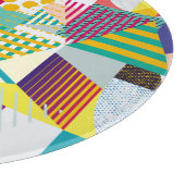 Decoratief geometrisch, abstract naadloos patroon. snijplank (Hoek)