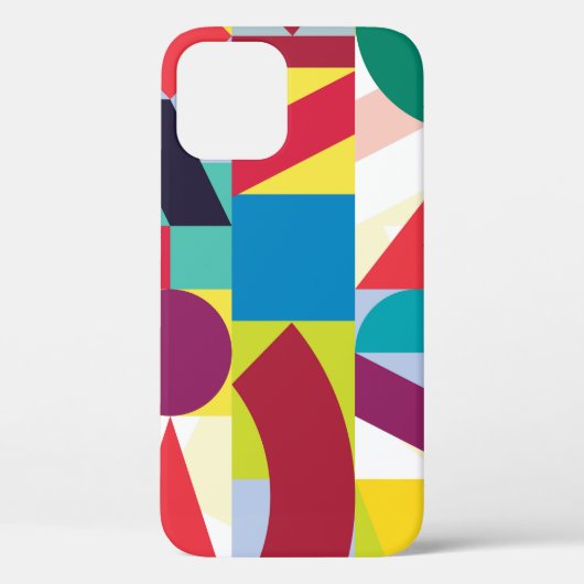 Decoratief geometrisch Abstract  patroon Case-Mate iPhone Case (Achterkant)