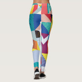 Decoratief geometrisch: Abstract patroon. Leggings (Achterkant)