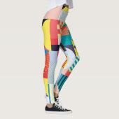 Decoratief geometrisch: Abstract patroon. Leggings (Rechts)